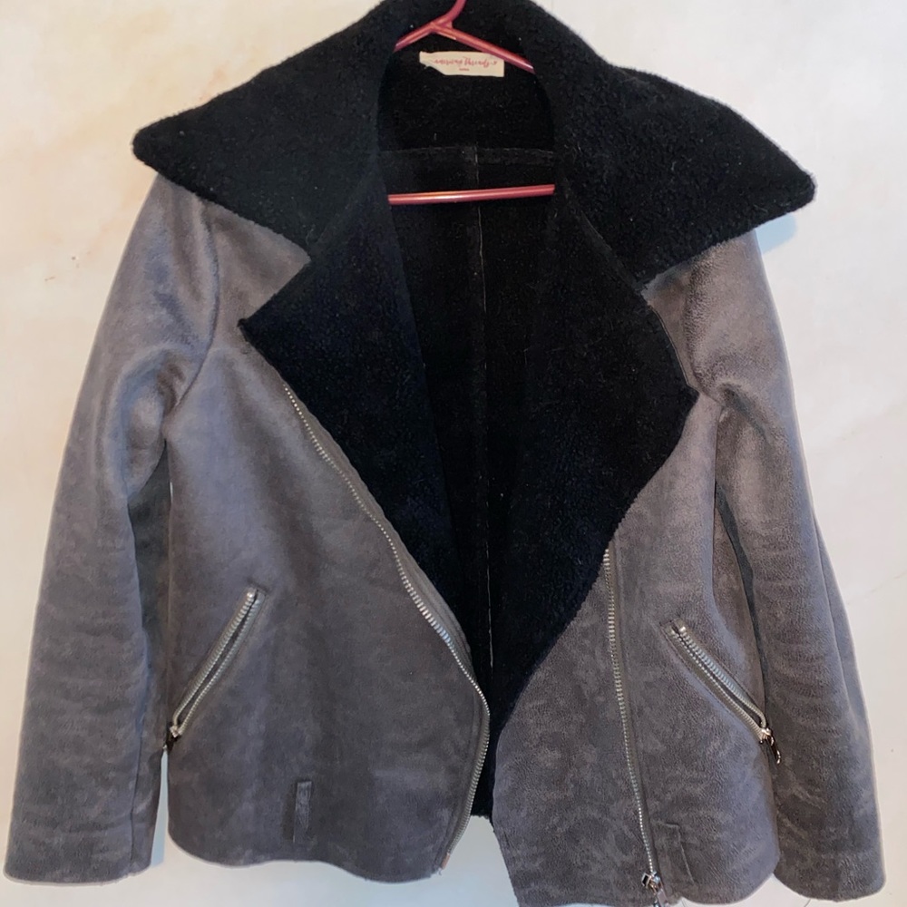 American Threads Suede Jacket